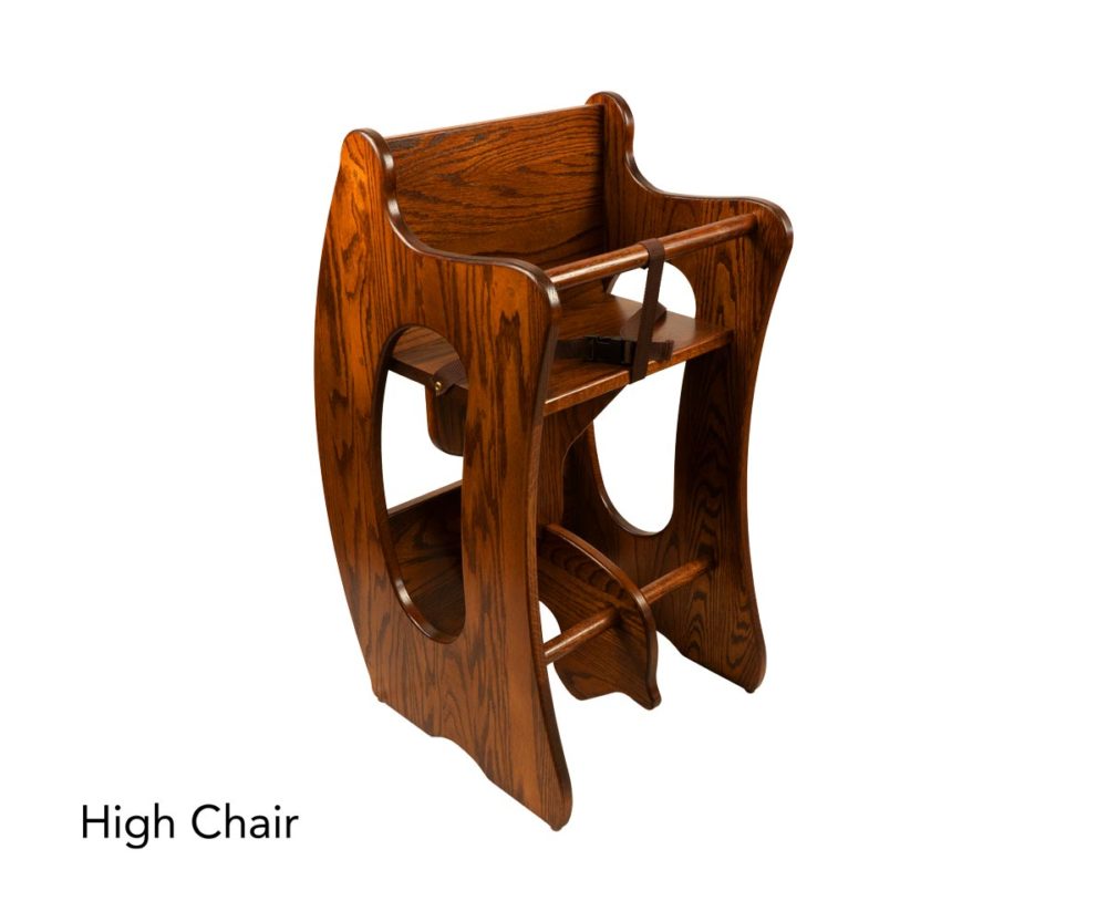 3 in 1 hardwood high chair
