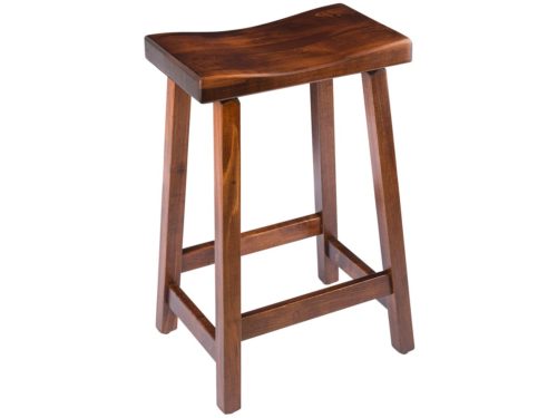 Amish made maple urban bar stool