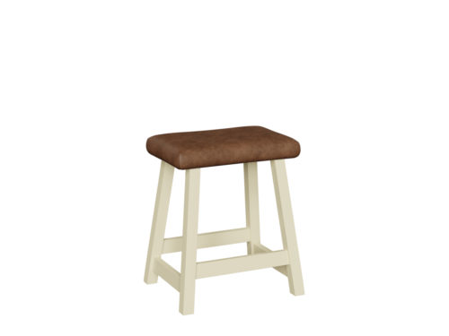 18" Urban Bar Stool with Leather Seat